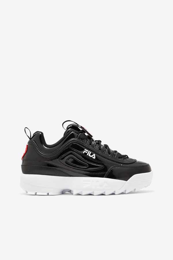 Zapatillas Fila Mujer Negras / Negras / Blancas - Disruptor 2 Heart Chunky - España 754819ACF